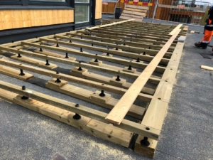 SubFloor utegolv på takterass