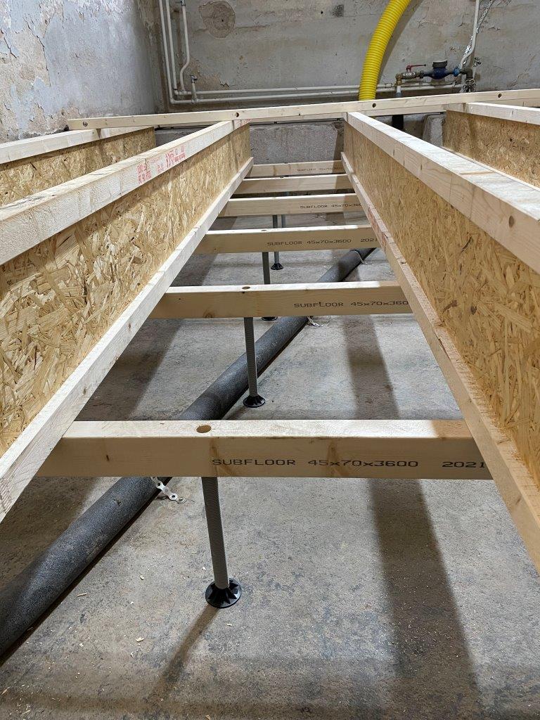 SubFloor höga golv